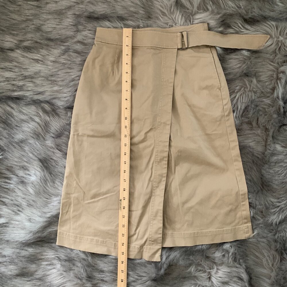 Uniqlo Women Wrap Skirt 433277, Tan, Size S/ 25" - Picture 6 of 6